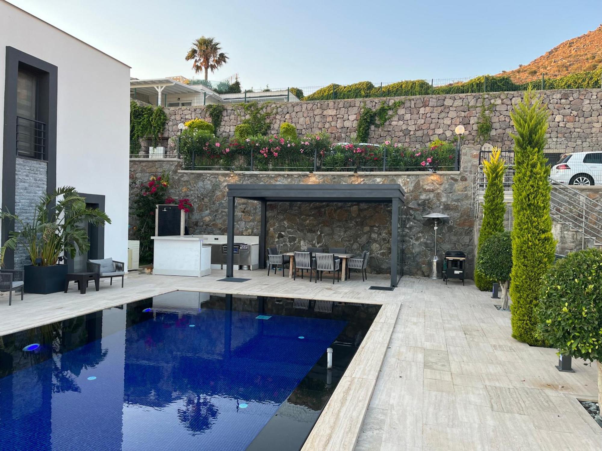 Villa Aylinda With Private Heated Pool Bodrum Esterno foto