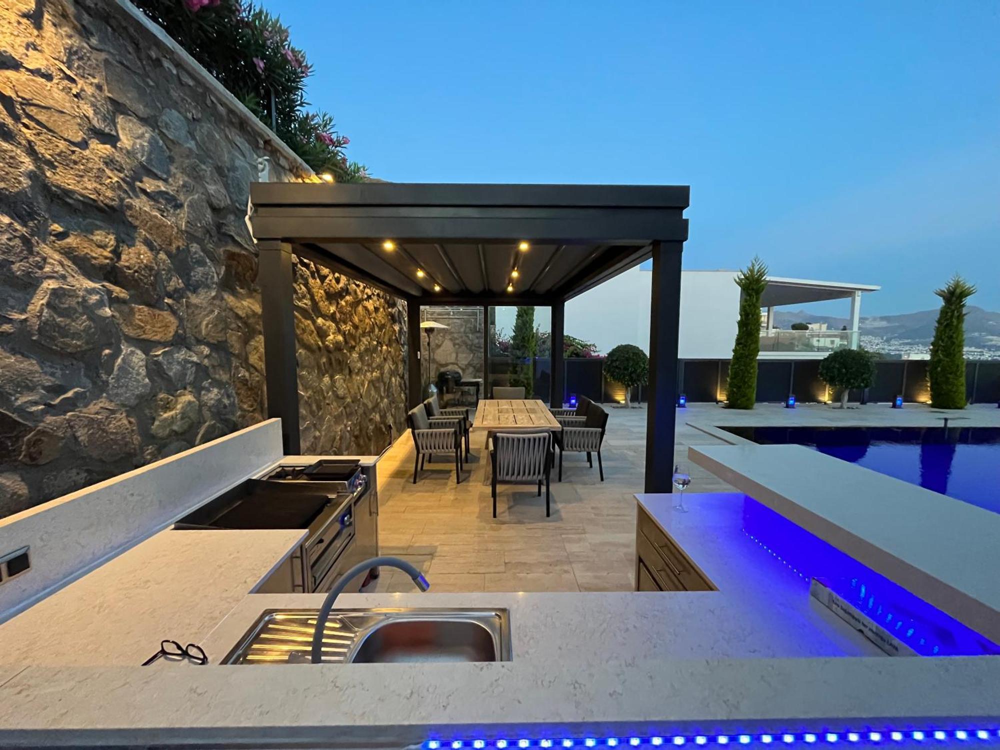 Villa Aylinda With Private Heated Pool Bodrum Esterno foto